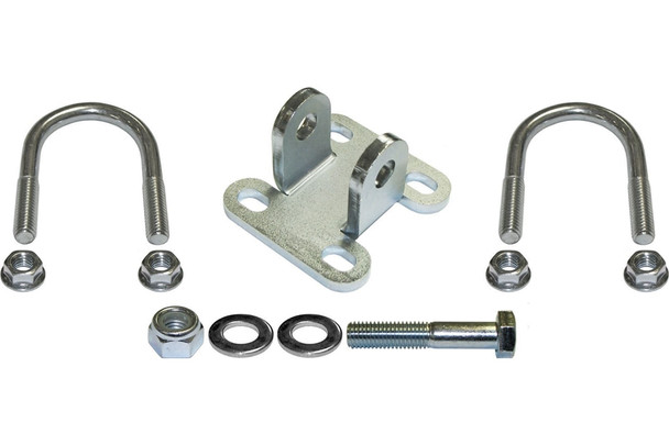 RockJock Steering Stabilizer Shock Bracket Kit
