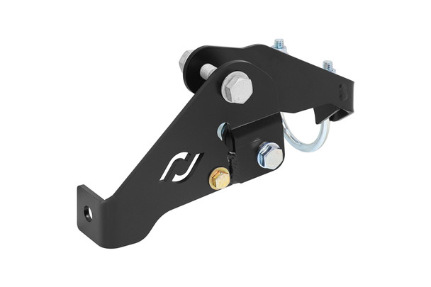 RockJock High Steer Front Trac Bar and Steering Stabilizer Shock Relocation Bracket (for JL/JT Trac Bar)