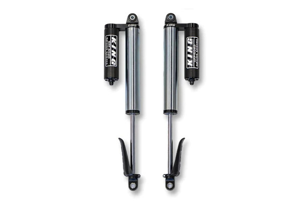 Evo Manufacturing Spec King Rear 2.5in Remote Reservoir, 2.5-5in Lift, Set, Black