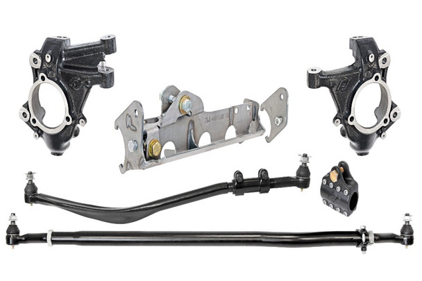 Rock Jock Currectlync High Steer Knuckle Kit for Ram Assist