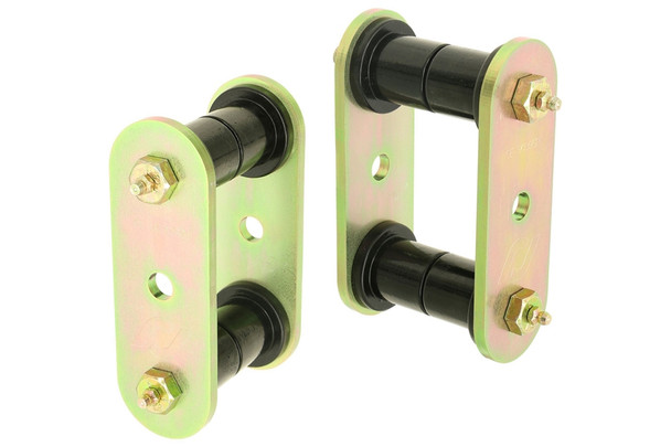 RockJock Rear HD Leaf Spring Shackles - Pair