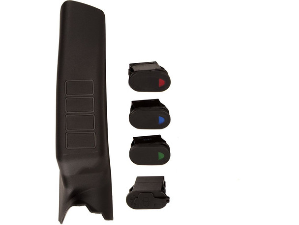 Rugged Ridge Passenger Side A-Pillar Pod Kit with USB Port