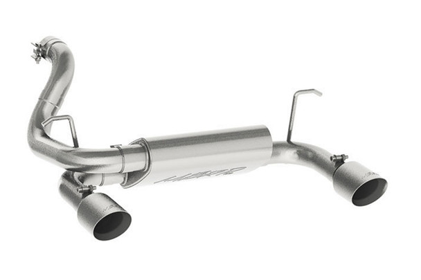 MBRP Installer Series 2.5in Dual Axle-Back Exhaust System