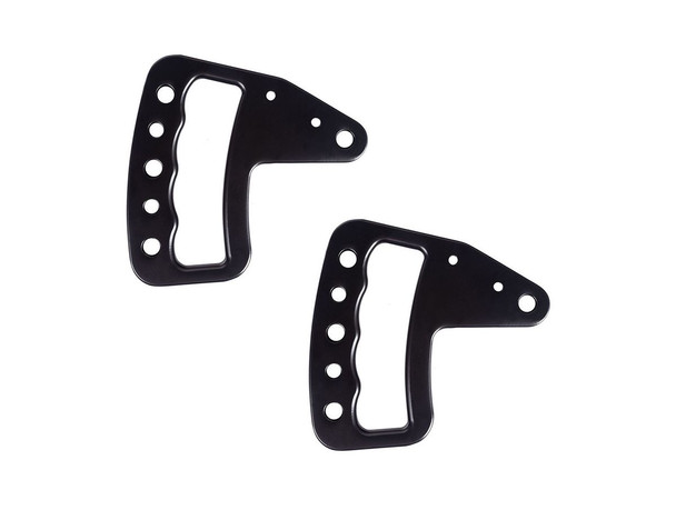 Rugged Ridge Front Grab Handles - Pair, Black