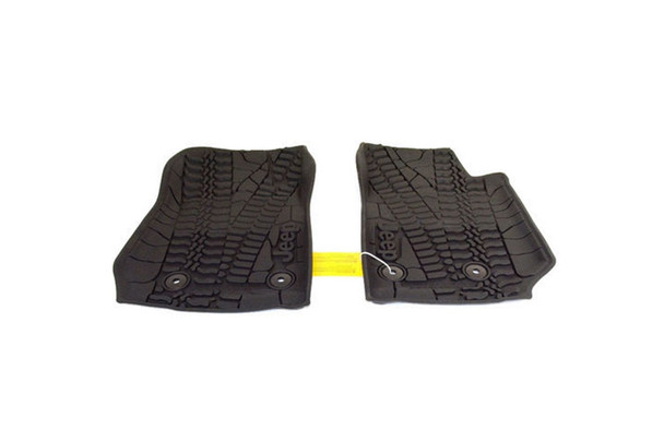 Mopar Front Floor Mats w/ Tire Tread Pattern