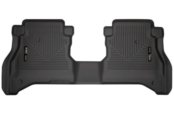 Husky Liners 14881 WeatherBeater Floor Mats - Rear Liner Pair in Black for 20-26 Jeep Gladiator JT