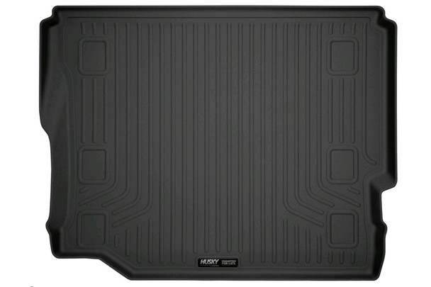 Husky Liners 20741 WeatherBeater Rear Cargo Liner in Black for 18-26 Jeep Wrangler JL Unlimited 4-Door w/ Leather Seats & Subwoofer