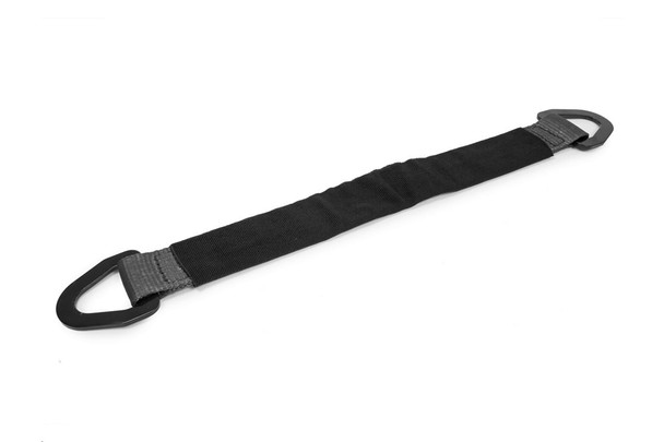 SpeedStrap 2in x 24in Axle Strap w/ D-Rings, Black