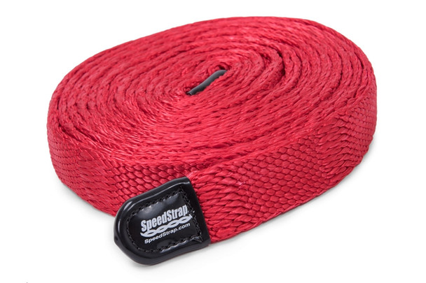 SpeedStrap SuperStrap 30ft x 1in Weavable Recovery Strap, Red