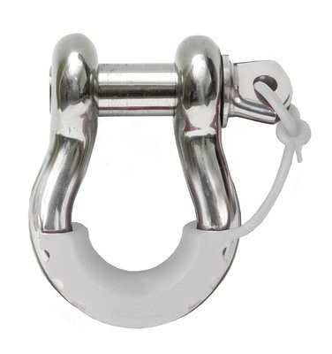 Daystar Pair Locking D-Ring Isolators, White
