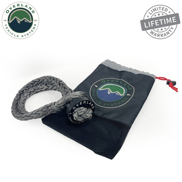 Overland Vehicle Systems 19159919 Soft Shackle & Collar with Storage Bag 5/8" Soft Shackle & Collar w/ 44,500 lbs Break Strength