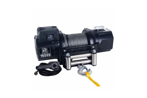 Bulldog Winch Heavy Duty Winch 16500lb HD Synthetic rope