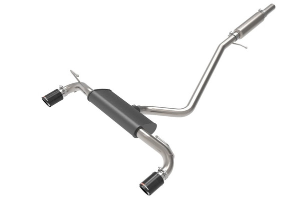 aFe POWER Vulcan Series 2.5in Cat-Back Exhaust System w/ Carbon Fiber Tip
