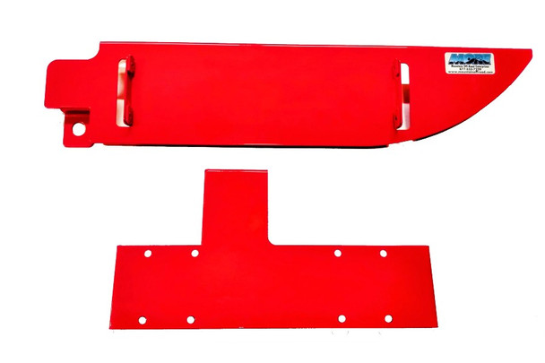M.O.R.E. ARB Dual Air Compressor Mounting Bracket Red