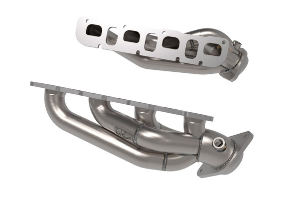 aFe POWER Twisted Steel Short Tube Header - Bare