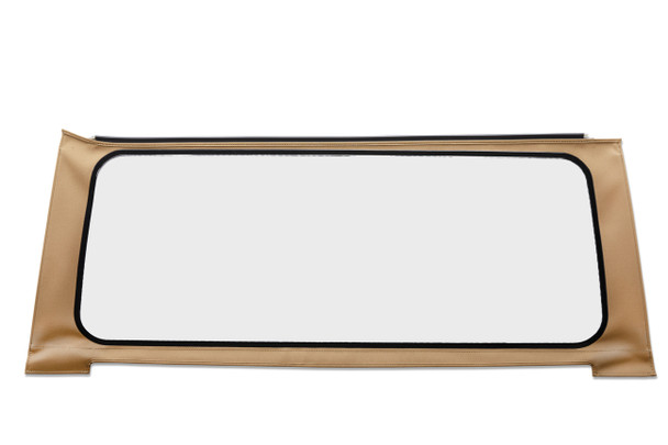 Bestop OE Replacement Rear Window (Clear, Tan Twill)