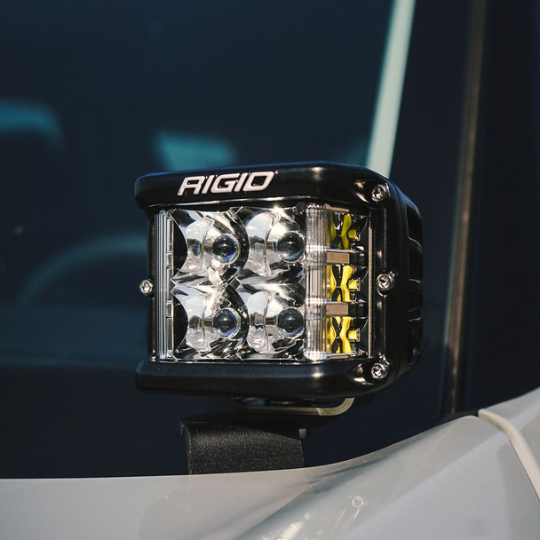 Rigid Industries A-Pillar D-SS Series Side Shooter Light Mount Kit