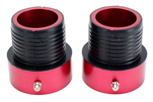 Rugged Ridge Axle Tube Seals Red