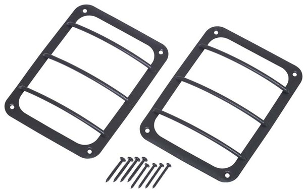 Kentrol Taillight Guard Set - Textured Black