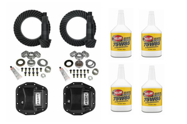 Yukon Stage2 Front and Rear Ring and Pinion Kit w/ Gear Oil Package