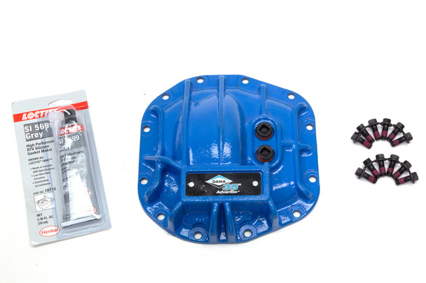 Dana 35 AdvanTEK Rear Differential Cover Kit Blue