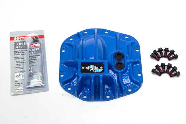Dana 30 Front Differential Cover Kit Blue