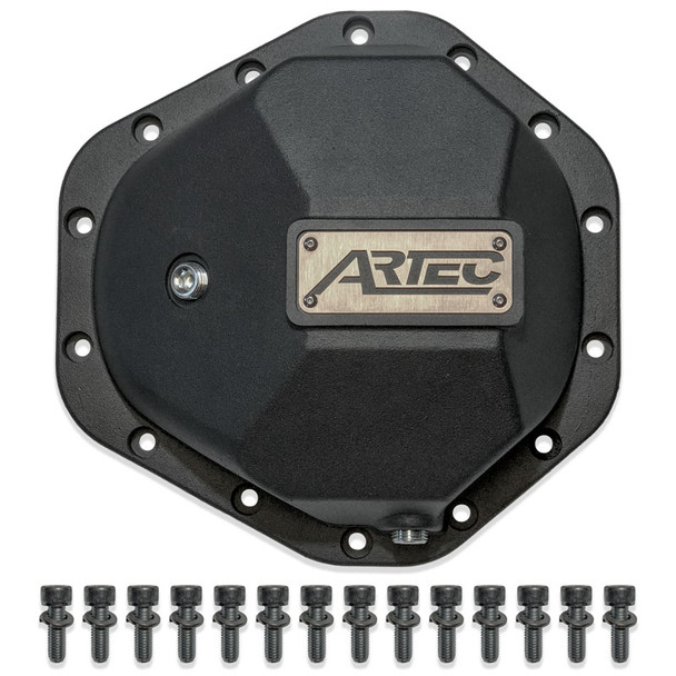 Artec Industries D30 Hardcore Front Diff Cover - Black