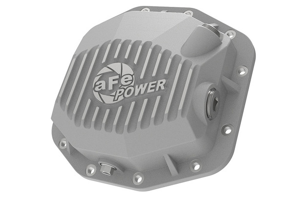 aFe POWER Street Series Rear Differential Cover w/ Machined Fins - Raw