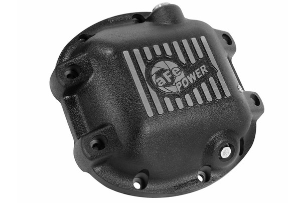 aFe POWER Pro Series Rear Differential Cover w/ Machined Fins - Black