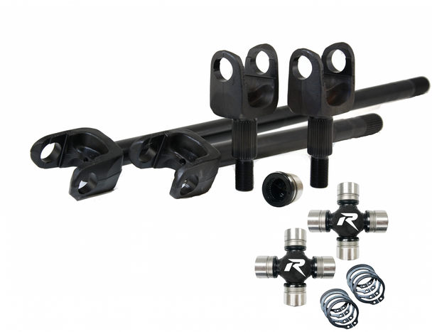 Revolution Gear and Axle D30 30 Spline Front Axle Kit w/ Disconnect Eliminator