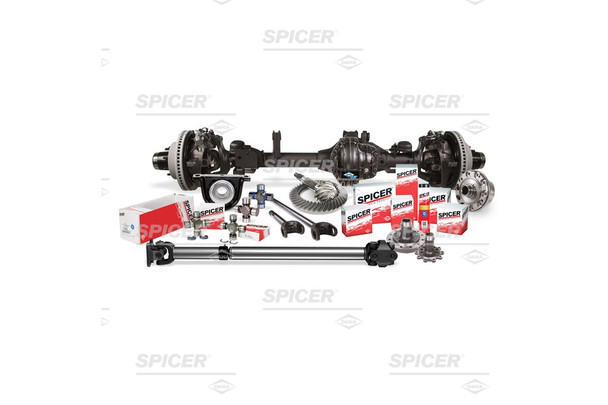 Dana Spicer 1350 Series Dana 35 AdvanTEK Rear Drive Shaft Assembly Kit, w/o T-Case Yoke