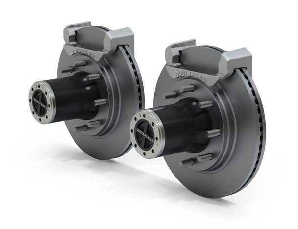 Teraflex Dana 30/44 Front 8-Lug Locking Hub Conversion Kit w/ Vented Rotors