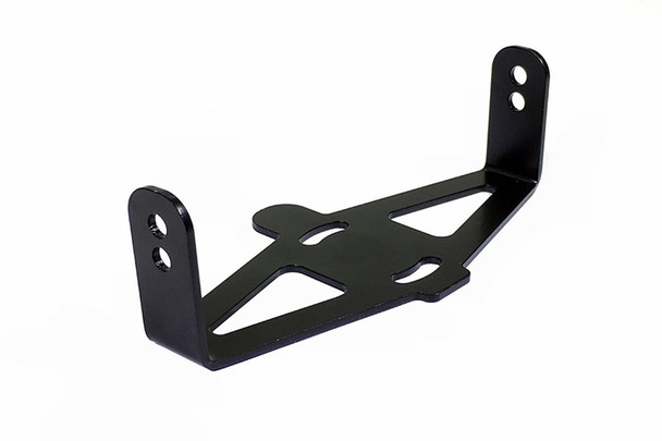 Quake LED Single 8in Light Bar Hood Hinge Mount