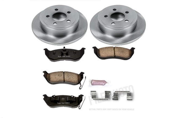 Power Stop Autospecialty OE Replacement Brake Kit, Rear