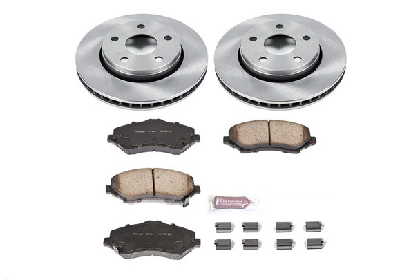 Power Stop Autospecialty OE Replacement Brake Set, Front
