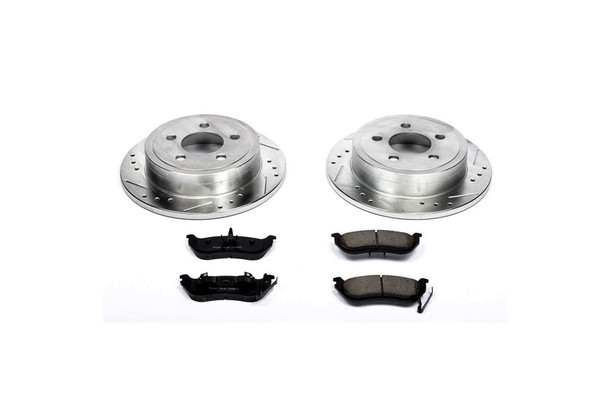 Power Stop Z23 Evolution Sport Brake Kit, Rear