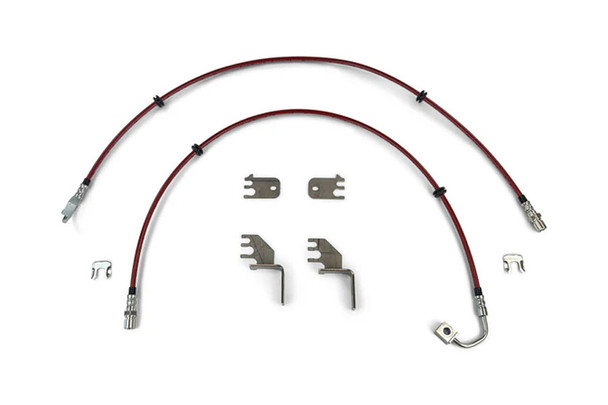 Clayton Off Road HD Front Brake Lines - 36in