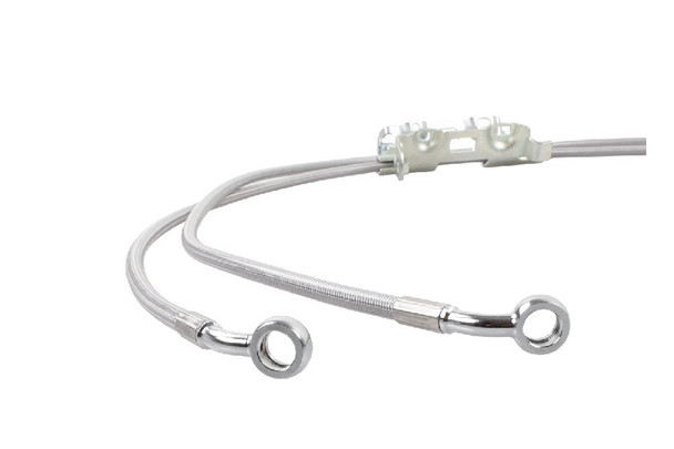 Synergy Manufacturing Stainless Braided Brake Line Kits, Front