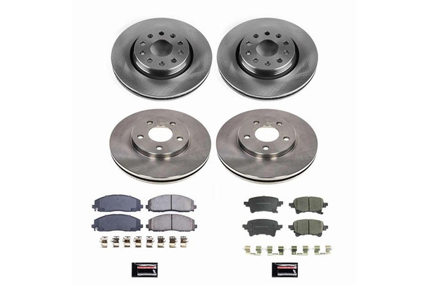 Power Stop Autospecialty Front and Rear Brake Kit