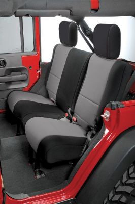 Rugged Ridge Rear Seat Cover Black/Grey