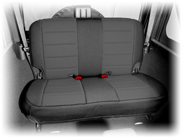 Rugged Ridge Rear Seat Cover Black/Black