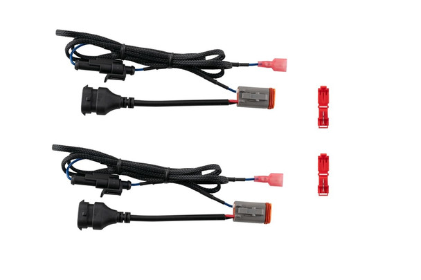 Diode Dynamics Deutsch DT Adapter Wires w/ Backlight Tap (Pair)