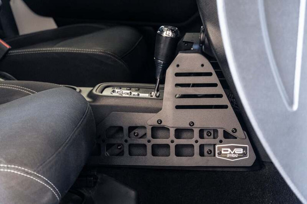 DV8 Offroad CCJK-01 Center Console Molle Panels & Device Bridge for 07-18 Jeep Wrangler JK