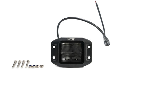 DV8 Offroad BE3FMW40W 3-Inch Elite Series LED Flush Mount Pod Light