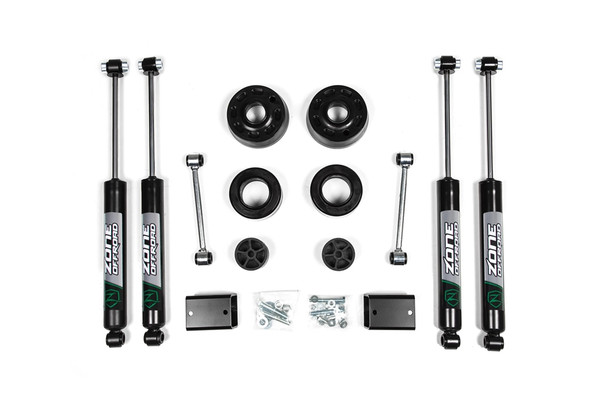 18-24 Jeep Wrangler JL 2 Inch Coil Spring Spacer Lift Kit Zone Offroad