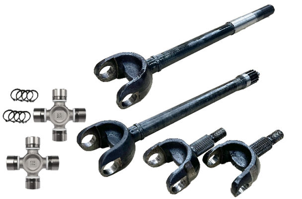 Revolution Gear and Axle Discovery Series Dana 44 2-Piece Front Axle for 18-26 Jeep Wrangler JL Rubicon & Gladiator JT