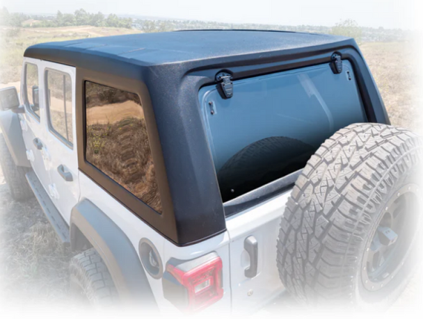 Turn Offroad 1-Piece Fastback Hardtop for 18-26 Jeep Wrangler JL Unlimited 4-Door