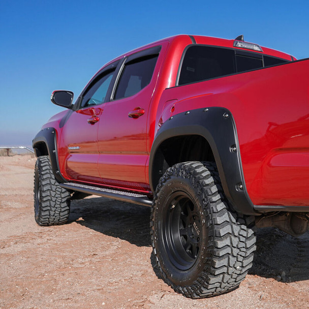 Husky Liners Pocket Style Fender Flares for 18-26 Toyota Tacoma