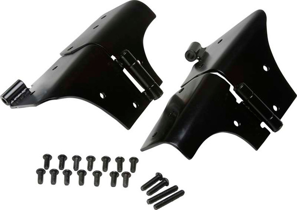 Kentrol Stainless Steel Windshield Hinge Set for 97-06 Jeep Wrangler TJ & Unlimited