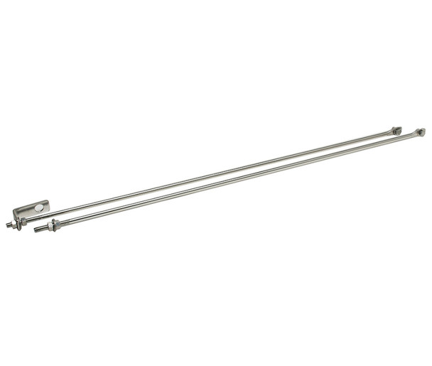 Kentrol Stainless Steel Strut Rod Kit for 72-86 Jeep CJ
